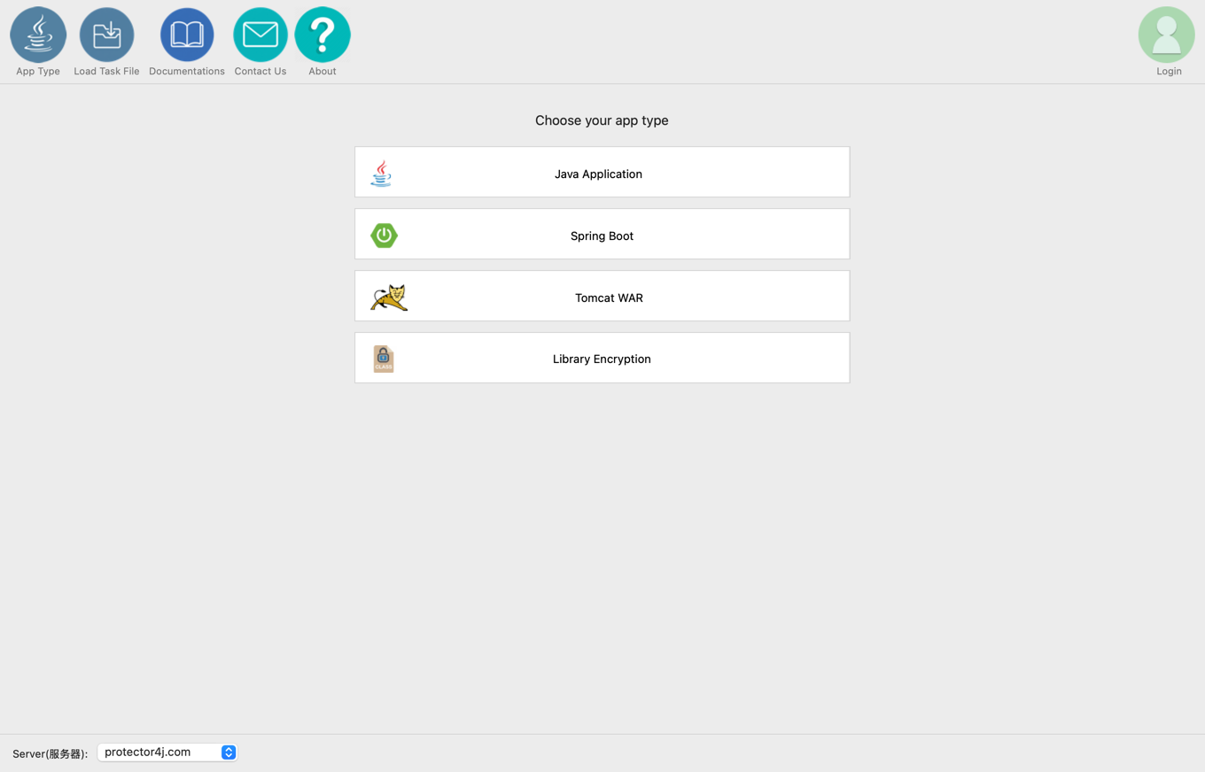 Select Spring Boot